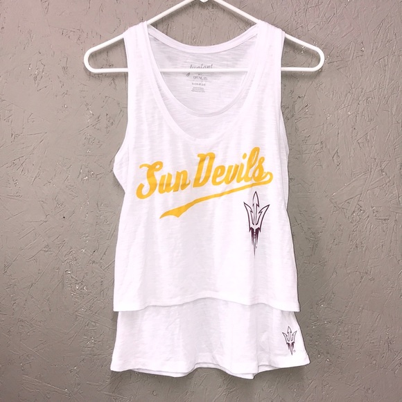 Arizona State Sun Devils Double Tier Layered Tank - Picture 3 of 4